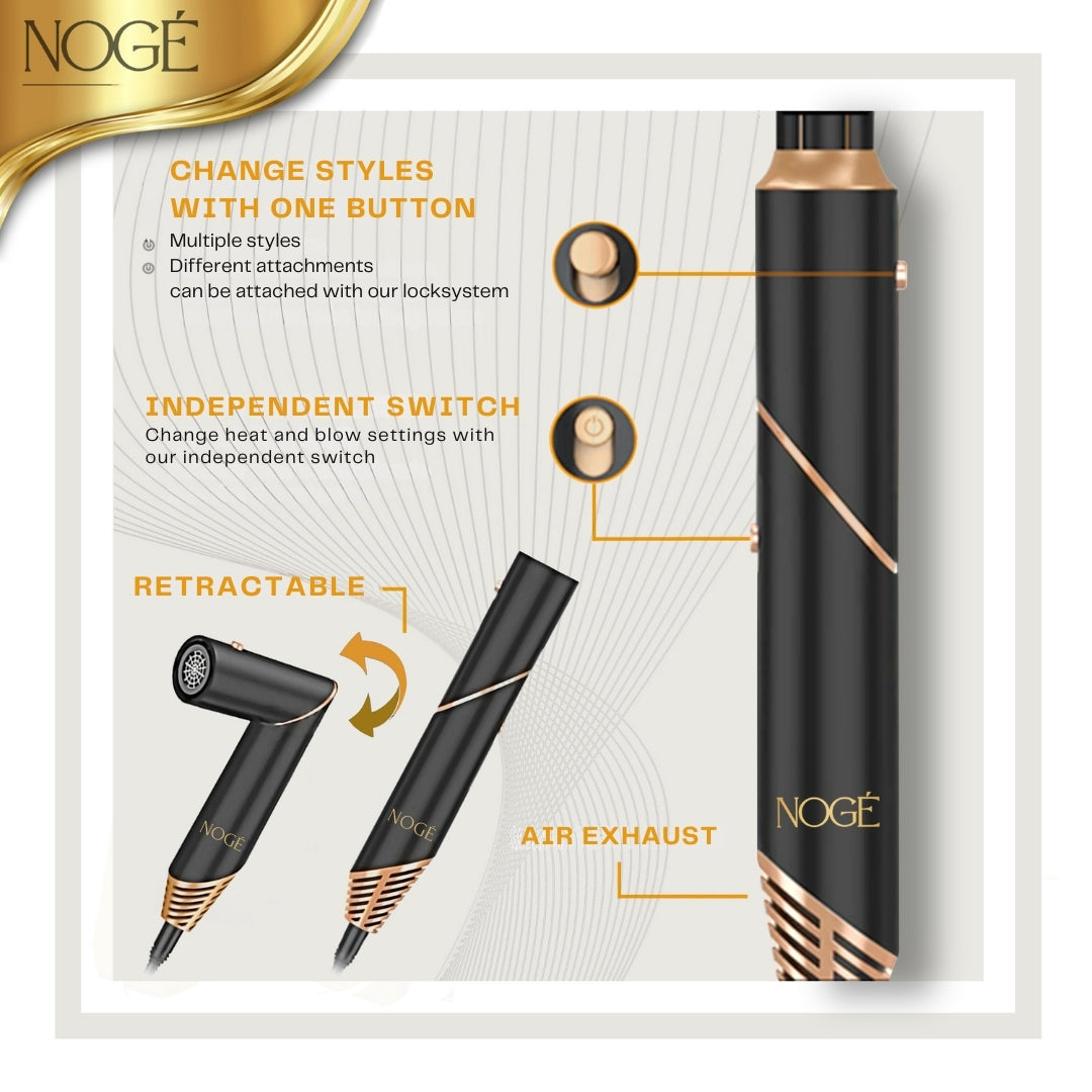 NOGE XStyler | 6 in 1 PRO Styling Wand